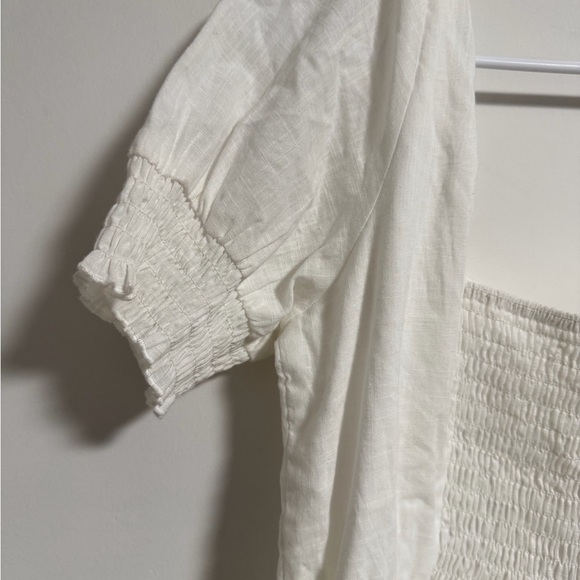 Altar'd State White Tiered Mini Dress like new XL - Picture 13 of 16